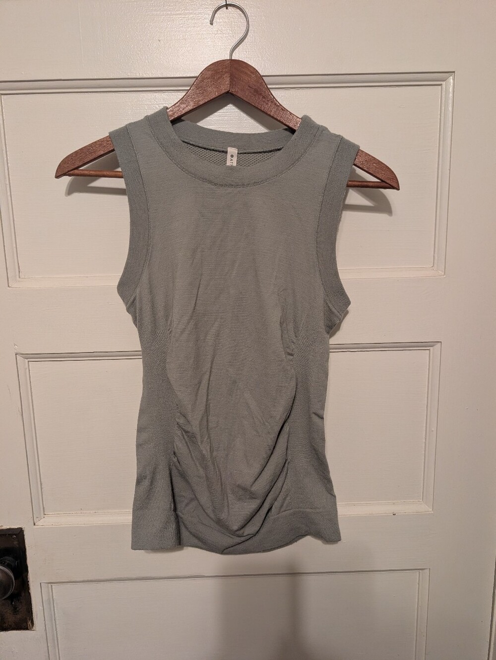 Athleta Merino Wool Foresthill Tank Sage Green Athletic Top Small